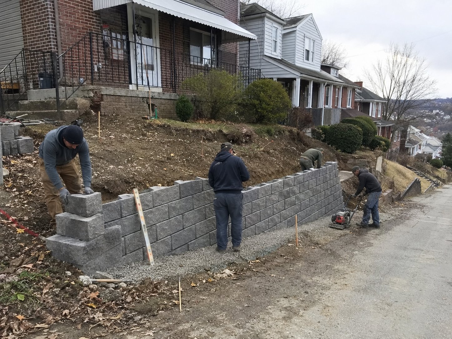 Pittsburgh retaining wall services