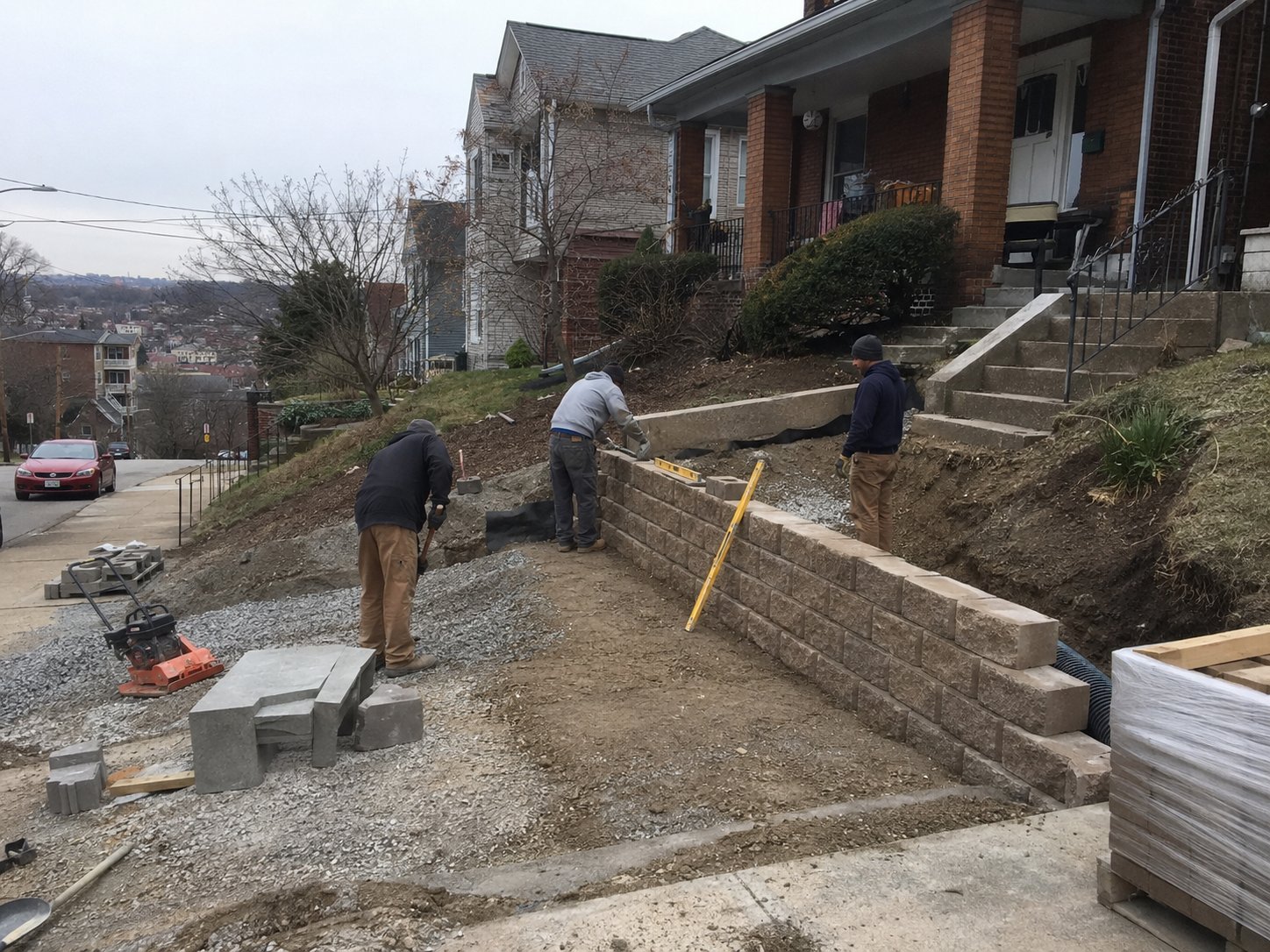 Pittsburgh retaining wall contractor