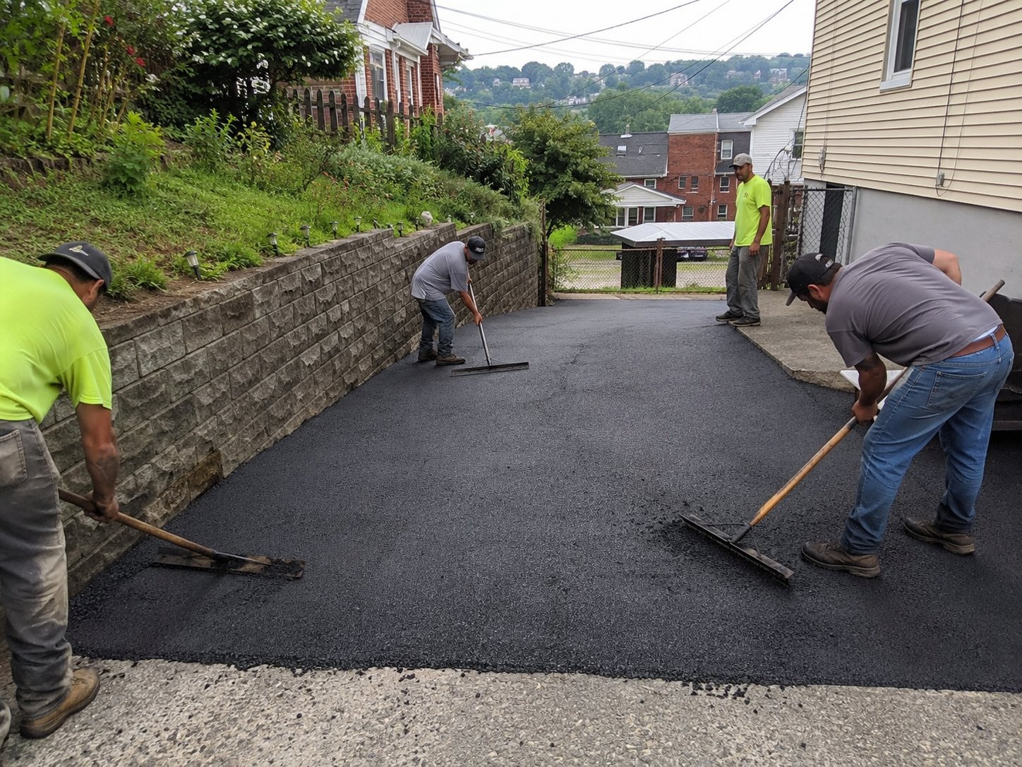 Pittsburgh asphalt driveway contractors