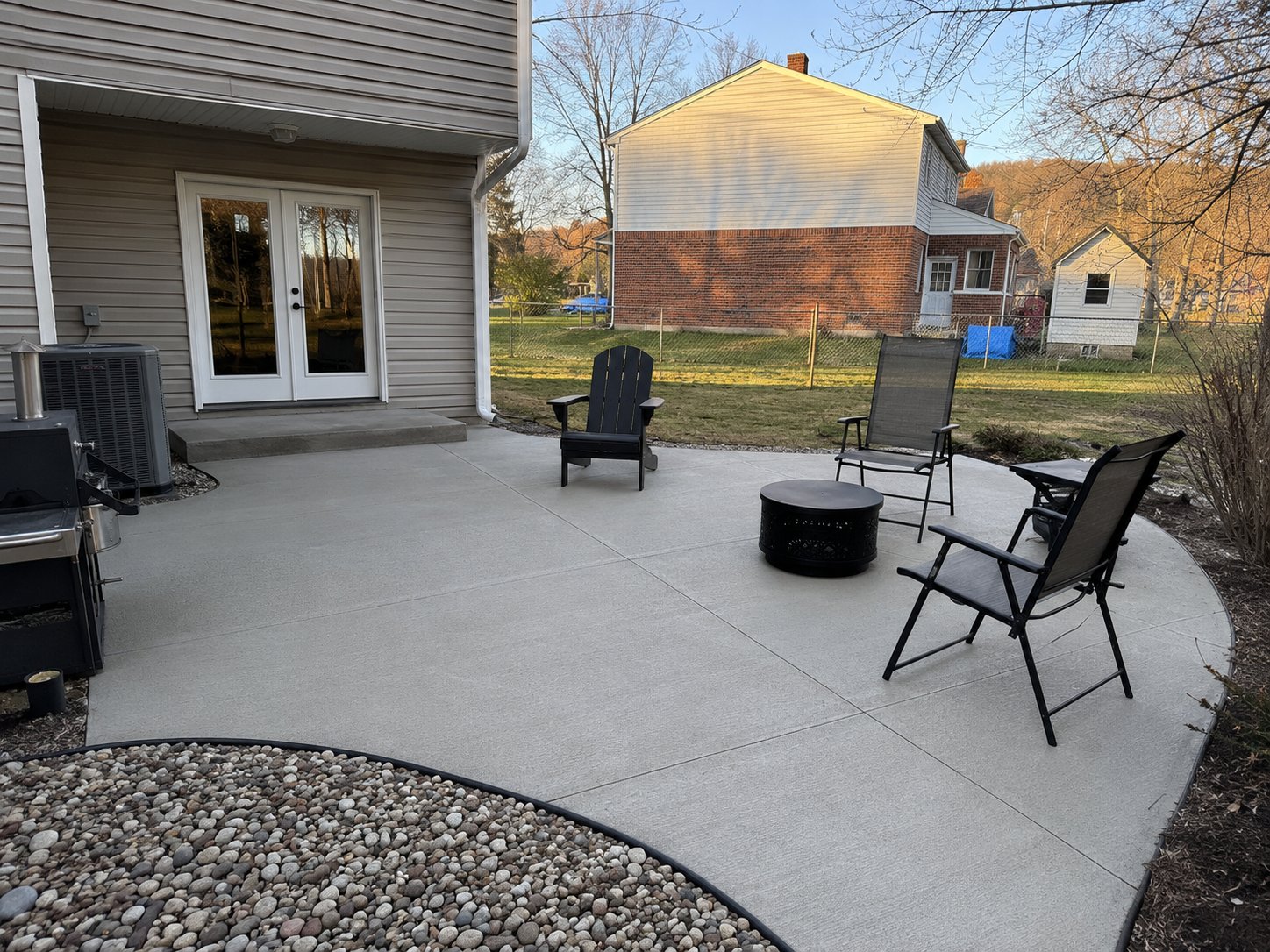 Pittsburgh concrete patio resurfacing