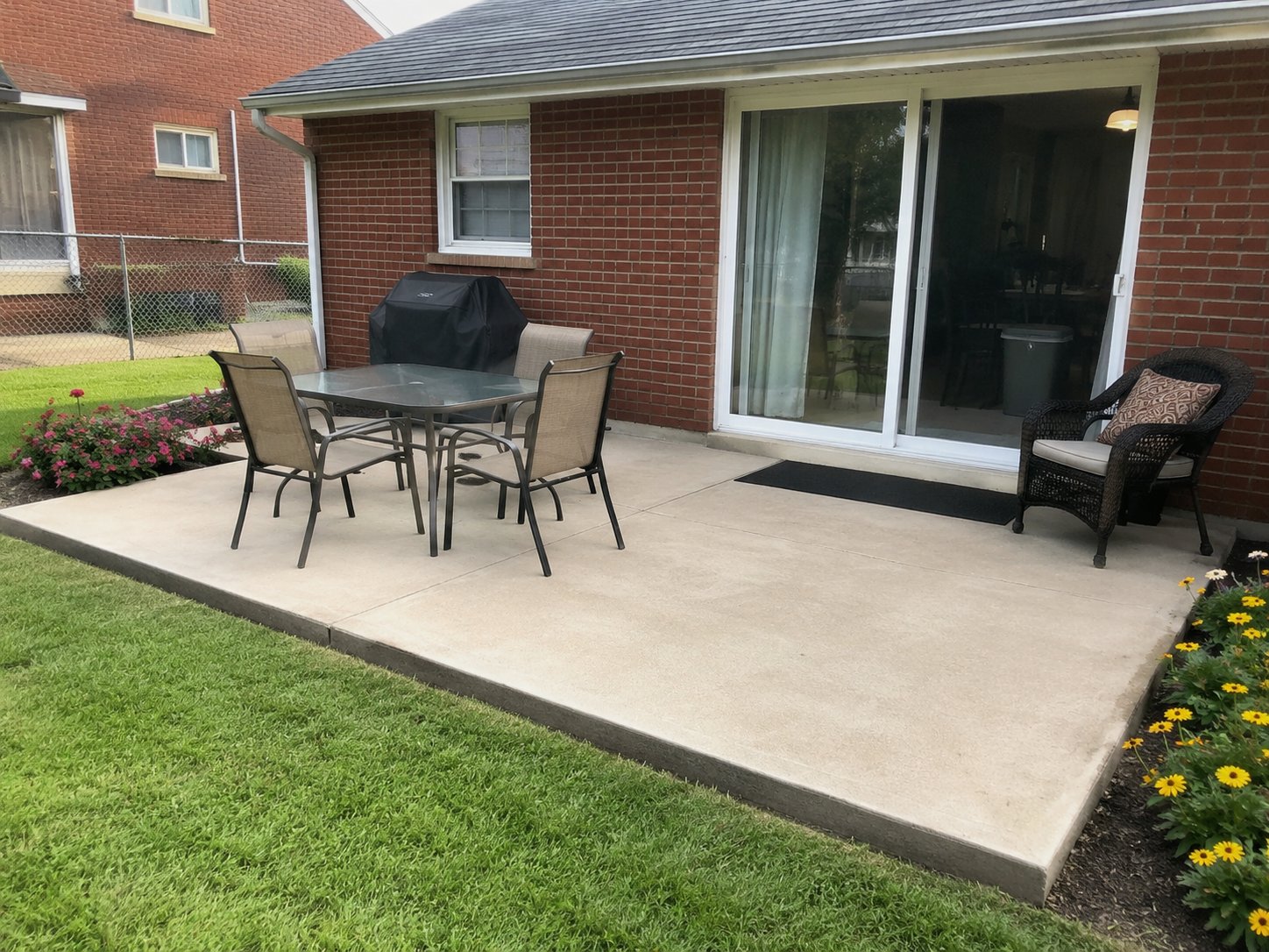 Concrete patio near me